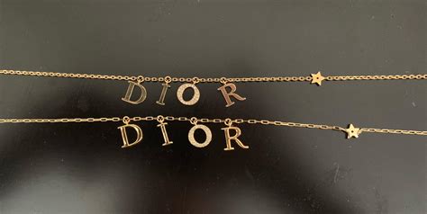 gold dior necklace dupe|dior friendship bracelet dupe.